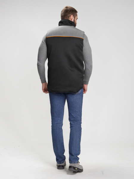 Жилет ФЛОФТ зимний (черный/серый)
