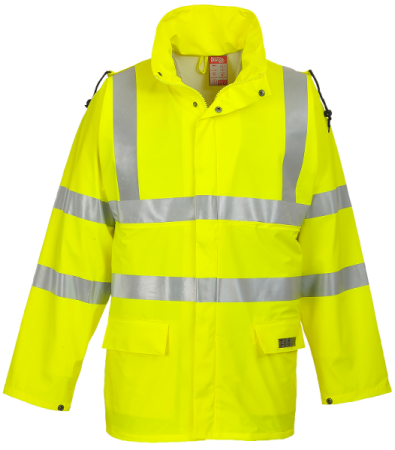 Куртка-дождевик PORTWEST FR41 антистатическая огнеcтойкая (желтый)