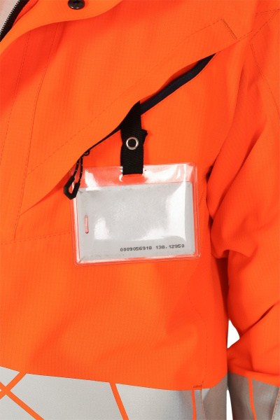 Куртка ACTIVE зимняя (оранжевый/синий)