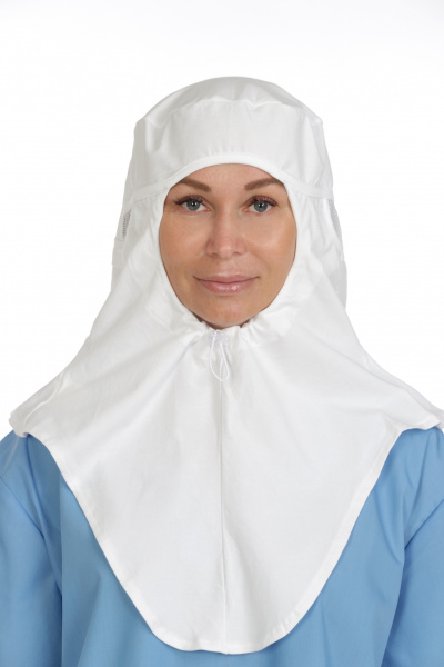 Подшлемник-балаклава UBK001 с регулировкой (белый)