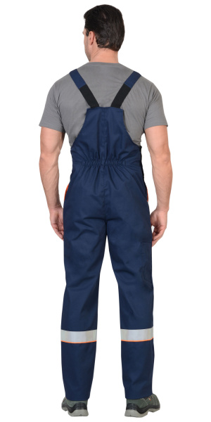 Костюм СИРИУС-МАСТЕР с ПК (т.синий/оранжевый)