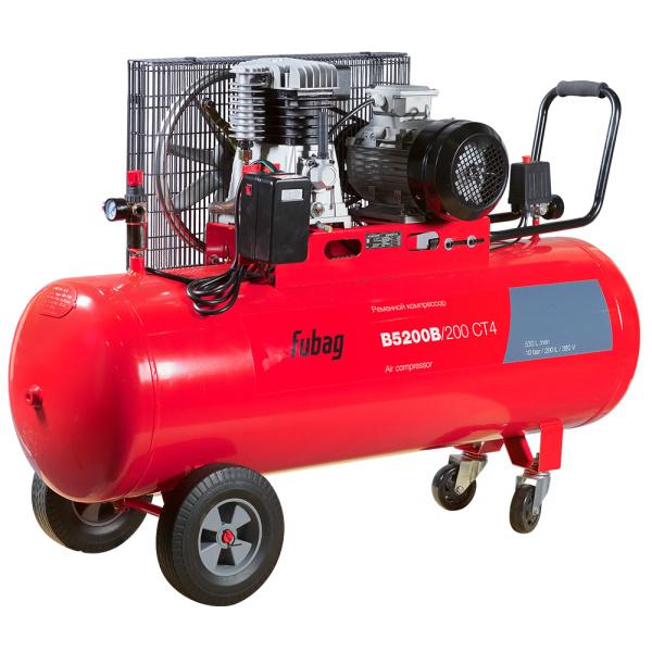 Ременной одноступенчатый компрессор FUBAG B5200B/200 CT4