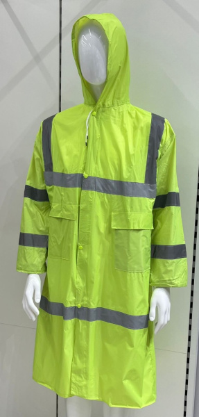 Плащ влагозащитный с СОП R514-Y (лимонный)