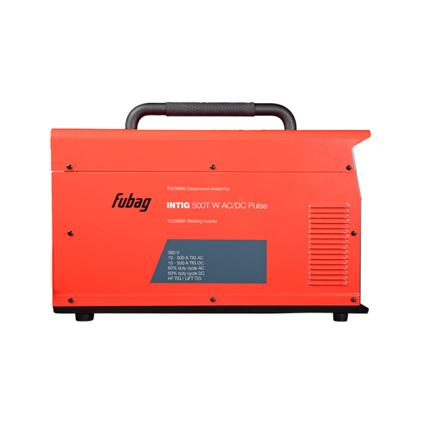Сварочный аппарат FUBAG INTIG 500 T AC/DC PULSE+горелка FB TIG 26 5P 4m+модуль охлаждения+тележка