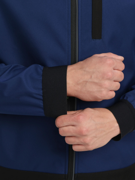 Куртка PROFLINE LEADER софтшел (синий/черный)