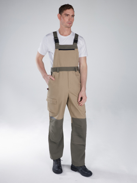 Полукомбинезон ЧЕЛСИ (хаки/бежевый)