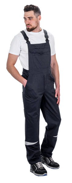 Костюм КМ-10 ЛЮКС АНТИСТАТ с ПК (т.синий/васильковый)