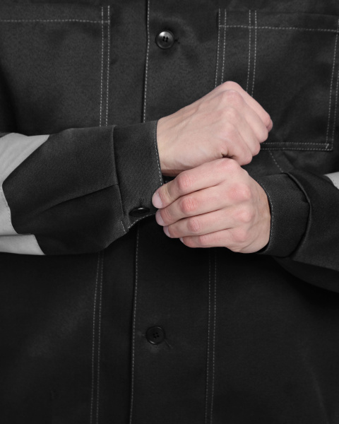 Костюм ЛИГОР-1 СОП с БР (черный/красный)