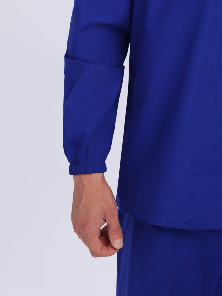 Костюм ХАССП-БАЗА с БР (васильковый)