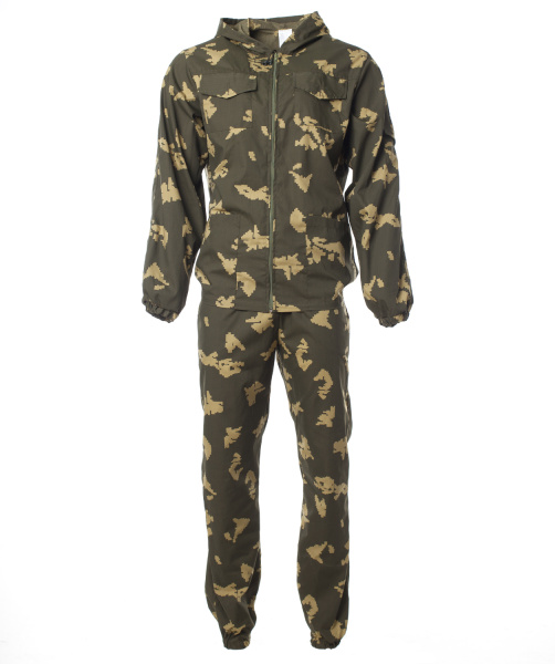 Костюм ПОГРАНИЧНИК с БР (кмф хаки/желтый)