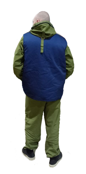 Жилет утепленный универсальный (т.синий)