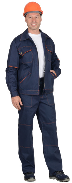 Костюм СИРИУС-ПРОФИ-2 куртка, брюки 100% х/б, пл. 210 г/кв.м