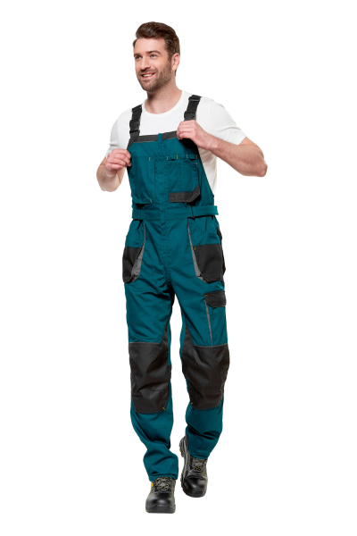 Полукомбинезон СНЕЙК (т.бирюзовый/черный)