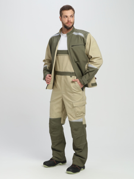 Куртка ЧЕЛСИ CH (хаки/бежевый)