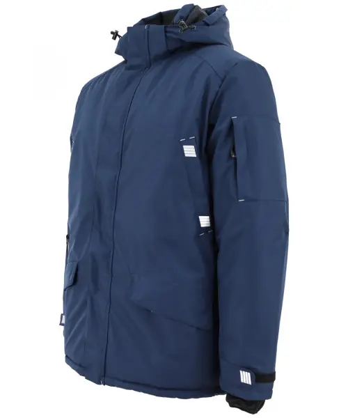 Парка Brodeks KW 204 зимняя (синий) Парка Brodeks KW 204 зимняя (синий)