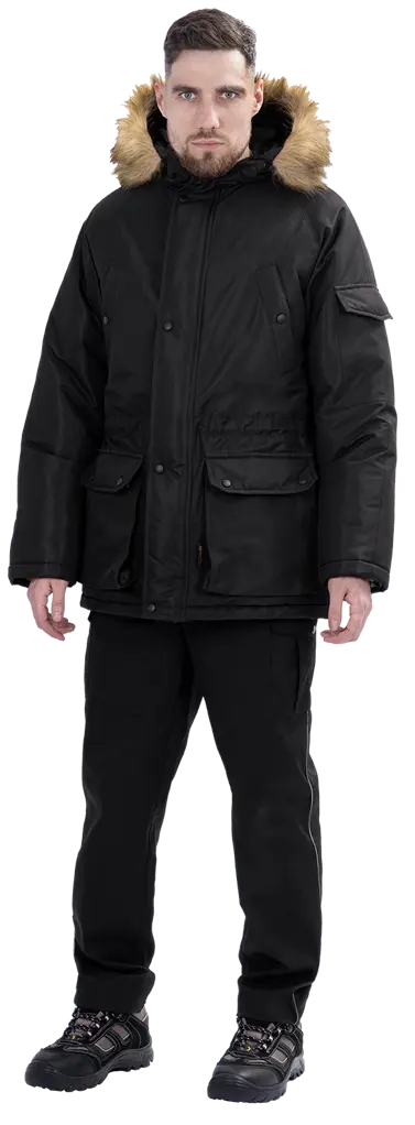 Куртка ФОРПОСТ зимняя (черный) Куртка ФОРПОСТ зимняя (черный)