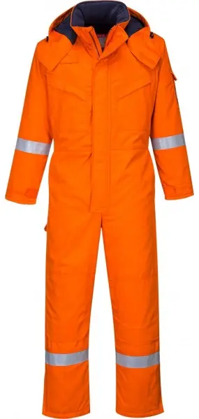 Комбинезон PORTWEST FR53 зимний огнеупорный антистатический (оранжевый)