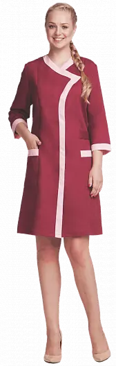 Халат Данвич (малиново-розовый)