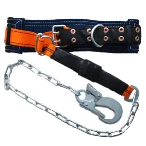 Пояс строительный ППА Г, безлямочный, строп цепь Пояс строительный ППА Г, безлямочный, строп цепь