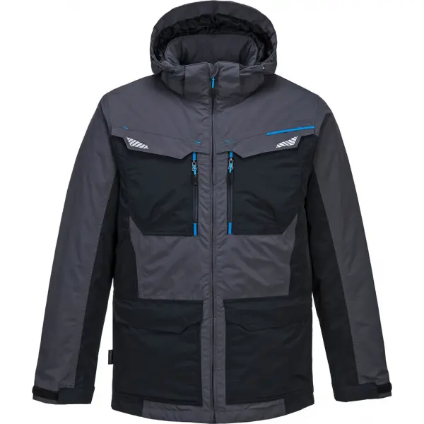 Куртка PORTWEST T740 зимняя (серый/черный) Куртка PORTWEST T740 зимняя (серый/черный)