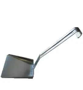 Совок оцинкованный с вертикальной ручкой