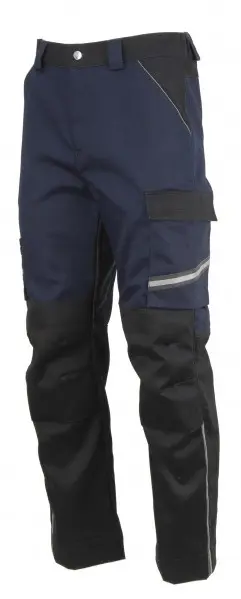Брюки сварщика BRODEKS FS38-01 (т.синий/черный) Брюки сварщика BRODEKS FS38-01 (т.синий/черный)
