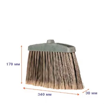 Щетка для уборки улиц (без черенка)