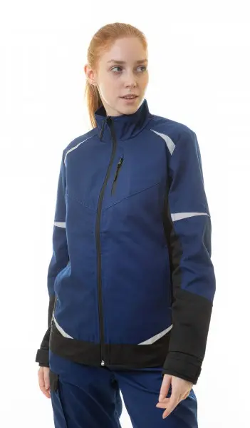 Куртка BRODEKS KS 228 женская (синий/черный) Куртка BRODEKS KS 228 женская (синий/черный)