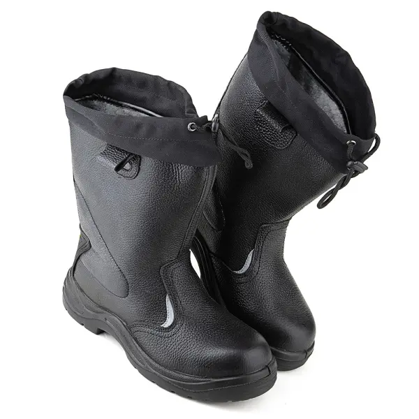 Сапоги ЛИДЕР 18РНМ ПУ-Нитрил нат. мех с КП