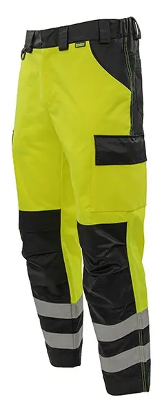 Брюки BRODEKS KS 313 сигнальные (желтый/черный) Брюки BRODEKS KS 313 сигнальные (желтый/черный)