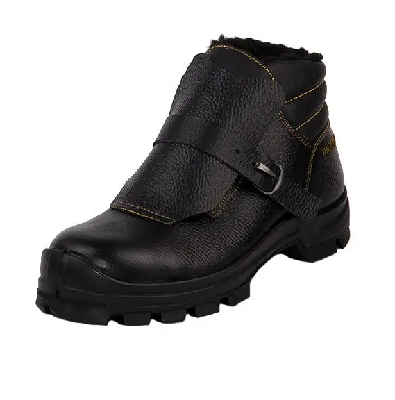 Ботинки сварщика ТОПГАРД 1 ШКпПКЩ Нитрил шерстяной мех с КП и АС