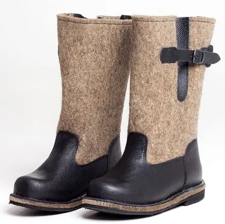 Сапоги ЛЕСНИК войлочные (черный)