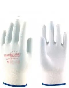 Перчатки МИКРОН (MG-101), нейлон, без покрытия, оверлок, цвет белый Перчатки МИКРОН (MG-101), нейлон, без покрытия, оверлок, цвет белый