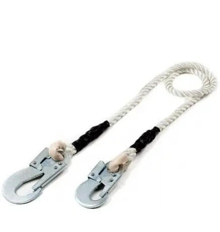 Строп в полиамидный канат 2 карабина (длина 1.50 м) Строп в полиамидный канат 2 карабина (длина 1.50 м)