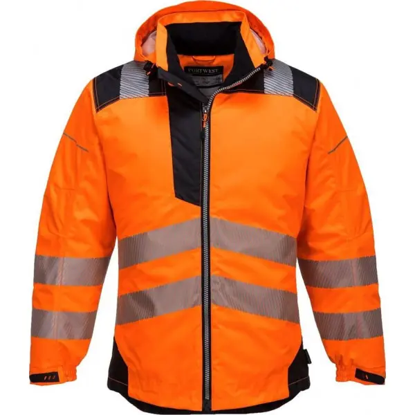 Куртка PORTWEST T400 зимняя (оранжевый/черный) Куртка PORTWEST T400 зимняя (оранжевый/черный)