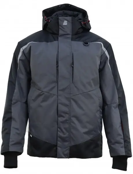 Куртка BRODEKS KW 231 зимняя (серый/черный) Куртка BRODEKS KW 231 зимняя (серый/черный)