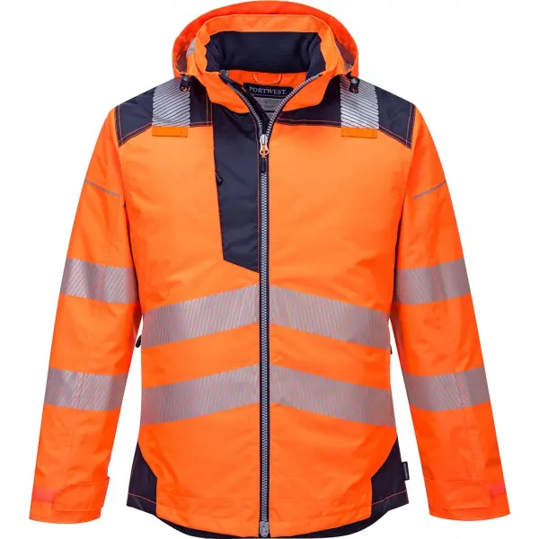 Куртка PORTWEST T400 зимняя (оранжевый/т.синий) Куртка PORTWEST T400 зимняя (оранжевый/т.синий)