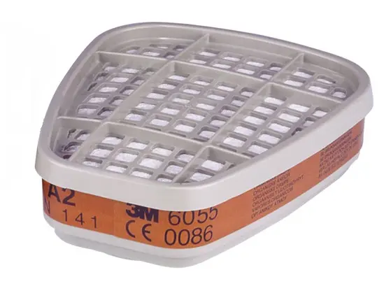 Фильтр 3M™ 6055, A2, от органических газов Фильтр 3M™ 6055, A2, от органических газов