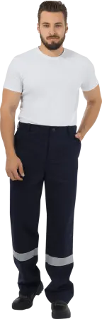 Костюм ГЕФЕСТ 2 с БР (т.синий/красный)