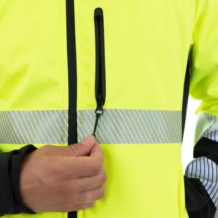 Куртка Brodeks Softshell KS 227 сигнальная (желтый/черный)