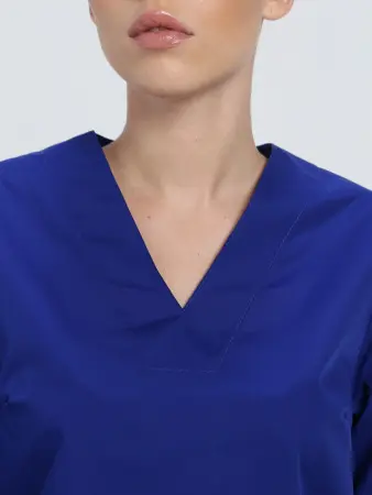 Костюм ХАССП-БАЗА женский (васильковый)