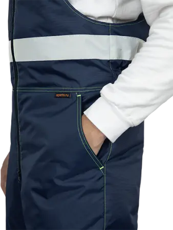 Костюм БРАЙТ зимний с ПК (желтый/синий)