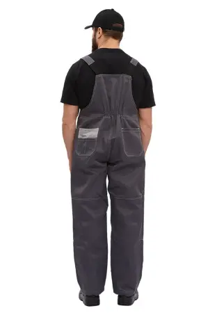 Полукомбинезон РОЛЬФ (т.серый/св.серый)