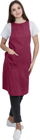 Фартук ЕВРО (бордовый)