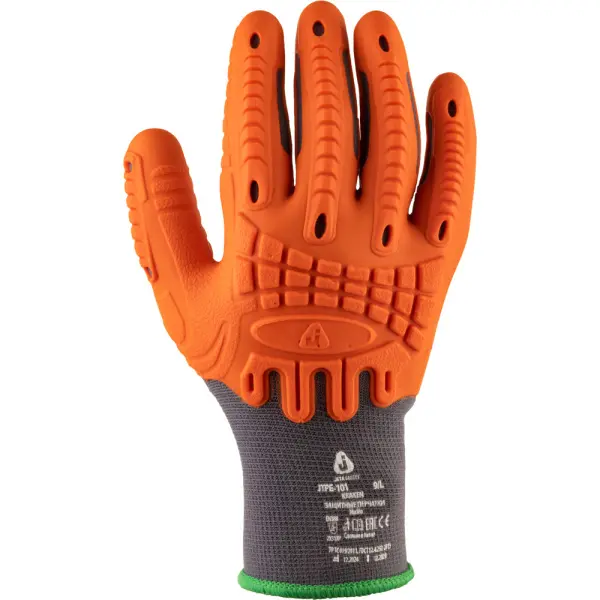 Перчатки JETA SAFETY JTPE-101 KRAKEN с покрытием из термопласта