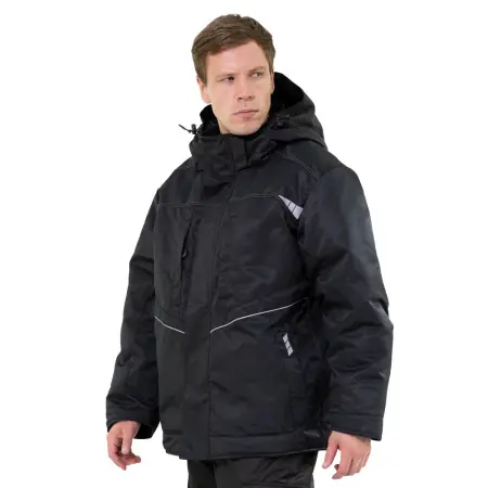 Куртка Brodeks KW 206 зимняя (черный) Куртка Brodeks KW 206 зимняя (черный)