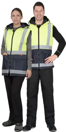 Жилет ТЕРМИНАЛ зимний сигнальный