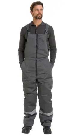 Полукомбинезон RONTA PL241 зимний (т.серый)
