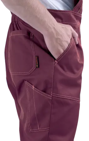 Костюм КМ-10 ЛЮКС с ПК (бордовый/желтый/черный)