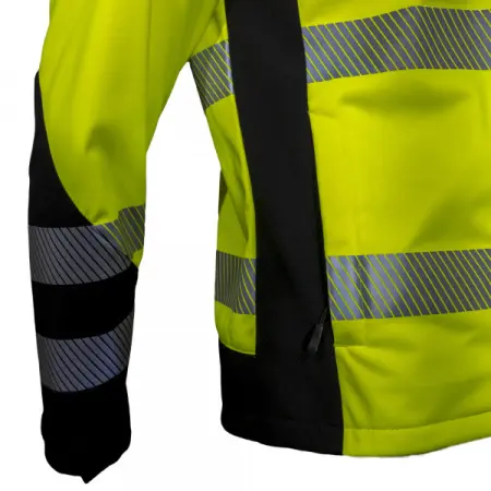 Куртка Brodeks Softshell KS 227 сигнальная (желтый/черный)